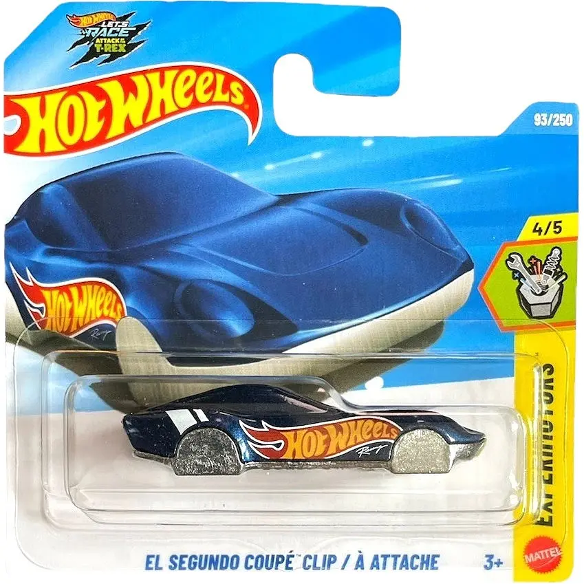 Базова машинка Hot Wheels Experimotors El Segundo Coupe Clip синя (5785) JJL05-N521
