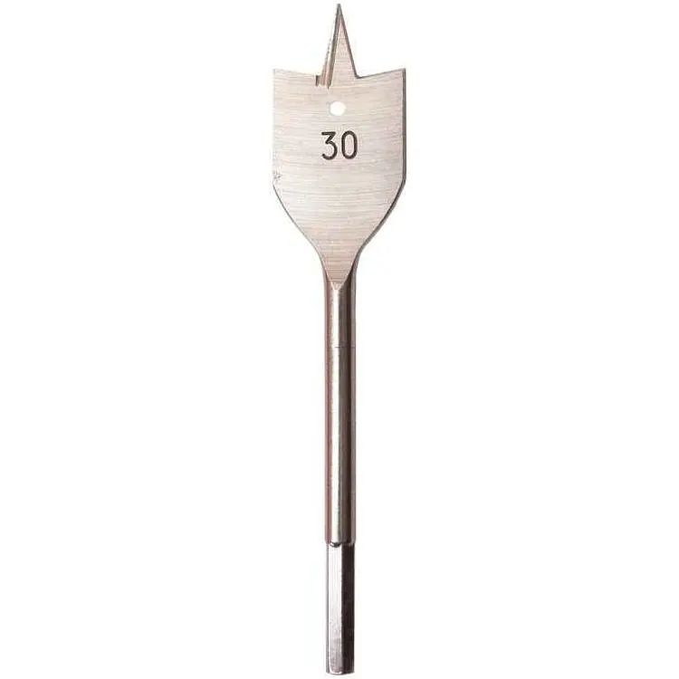 Свердло HorsAY Hard L=160мм d=30мм пір'яне, з шестигранним хвостовиком 1/4"