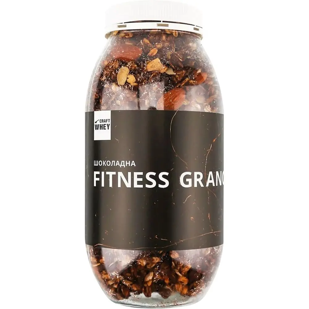 Гранола Craft Whey Fitness Granola Chocolate 450 г шоколадная (2023-10-2991) - фото 1