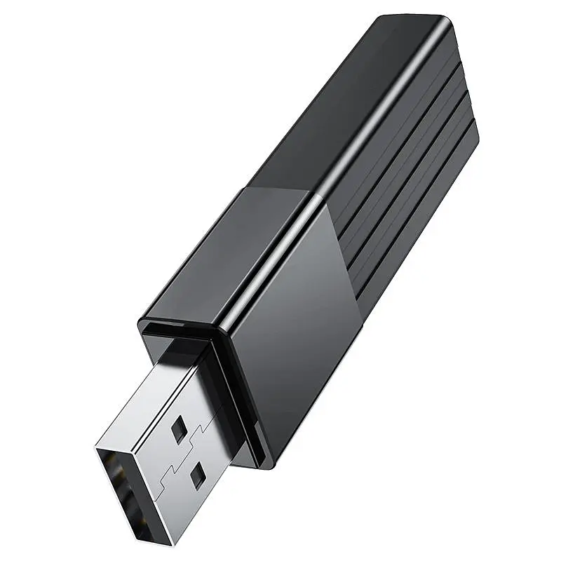 Кардрiдер Hoco HB20 Mindful 2-in-1card reader(USB3.0) Black (6931474735218) - фото 3