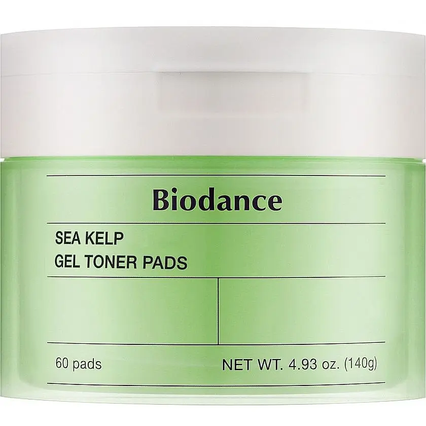 Гелеві тонер-пади з морськими водоростями Biodance Sea Kelp Gel Toner Pad 60 шт. - фото 2