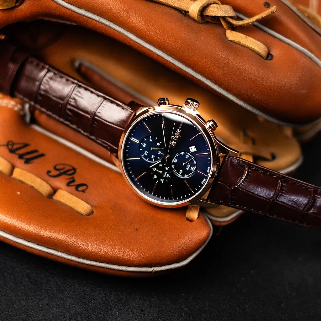 Годинник Lee Cooper Leather Gold - фото 5