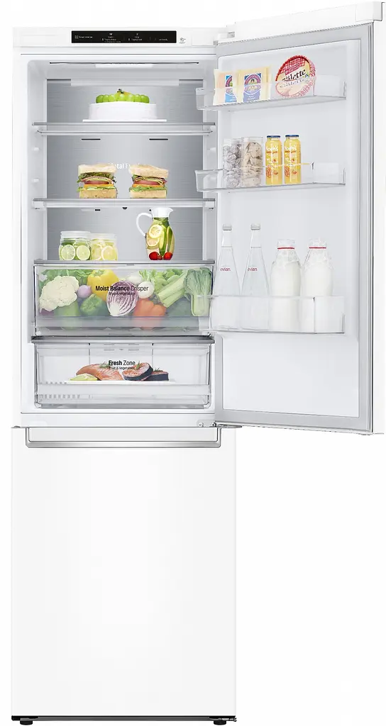 Холодильник с нижней морозильной камерой LG GA-B459SQRM белый (GA-B459SQRM) - фото 4