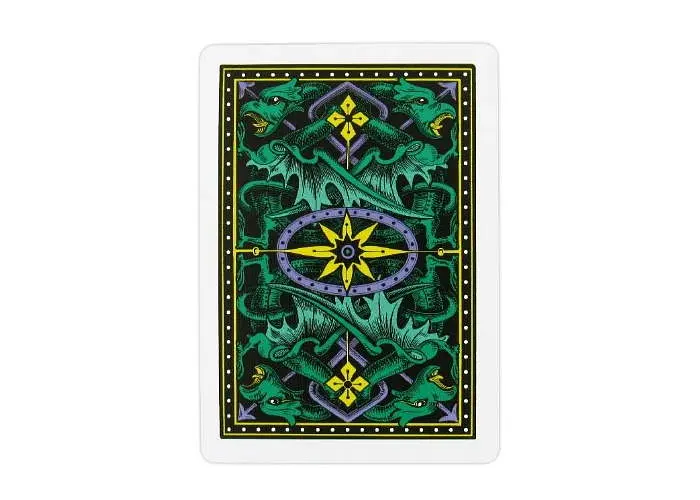 Карти гральні United States Playing Card Company Bicycle Dragon Back (green) (ВР_КИБДБГ) - фото 2