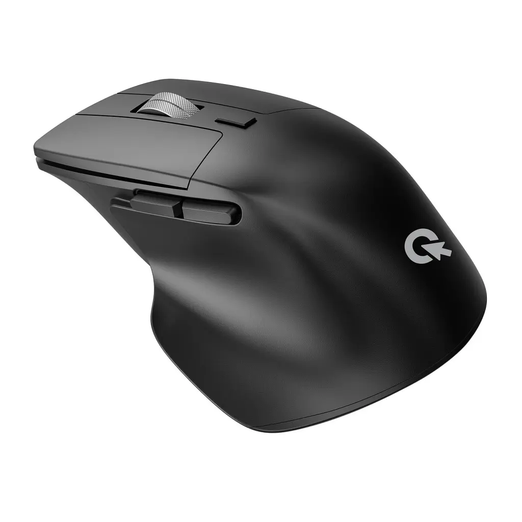Мишка OfficePro M395B Silent Click Ergonomic Wireless Black (M395B) - фото 4