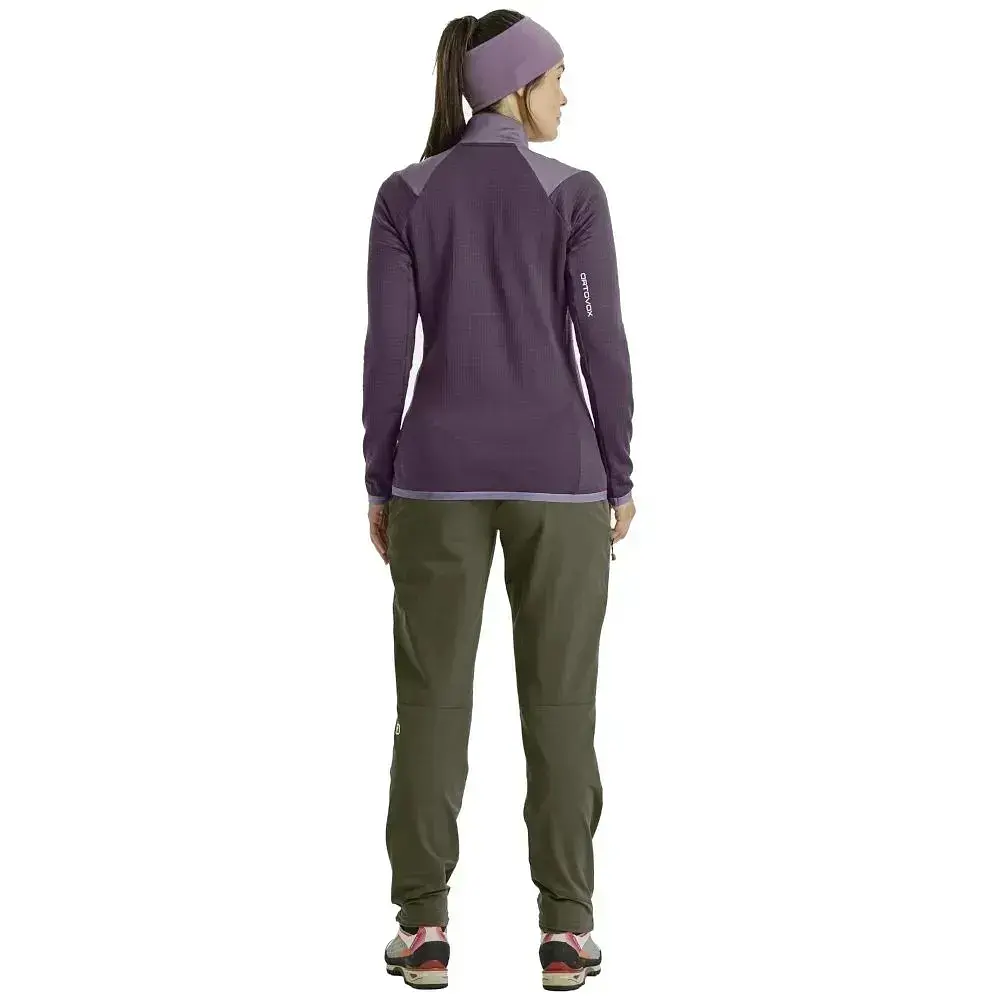 Штани Ortovox Seceda Softshell Pants W S Темно-Оливковий (1054-025.001.1206) - фото 3