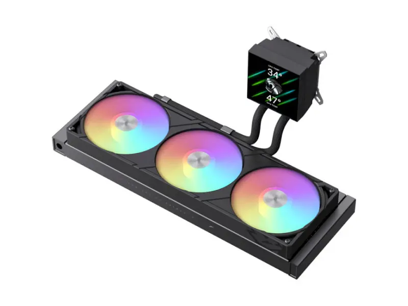 Водяне охолодження Gamemax Glacier 360 Black - фото 3