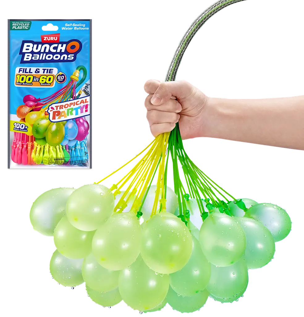 Ігровий набір Водні кульки Тропік 100 шт. Bunch O Balloons det0018740 - фото 8