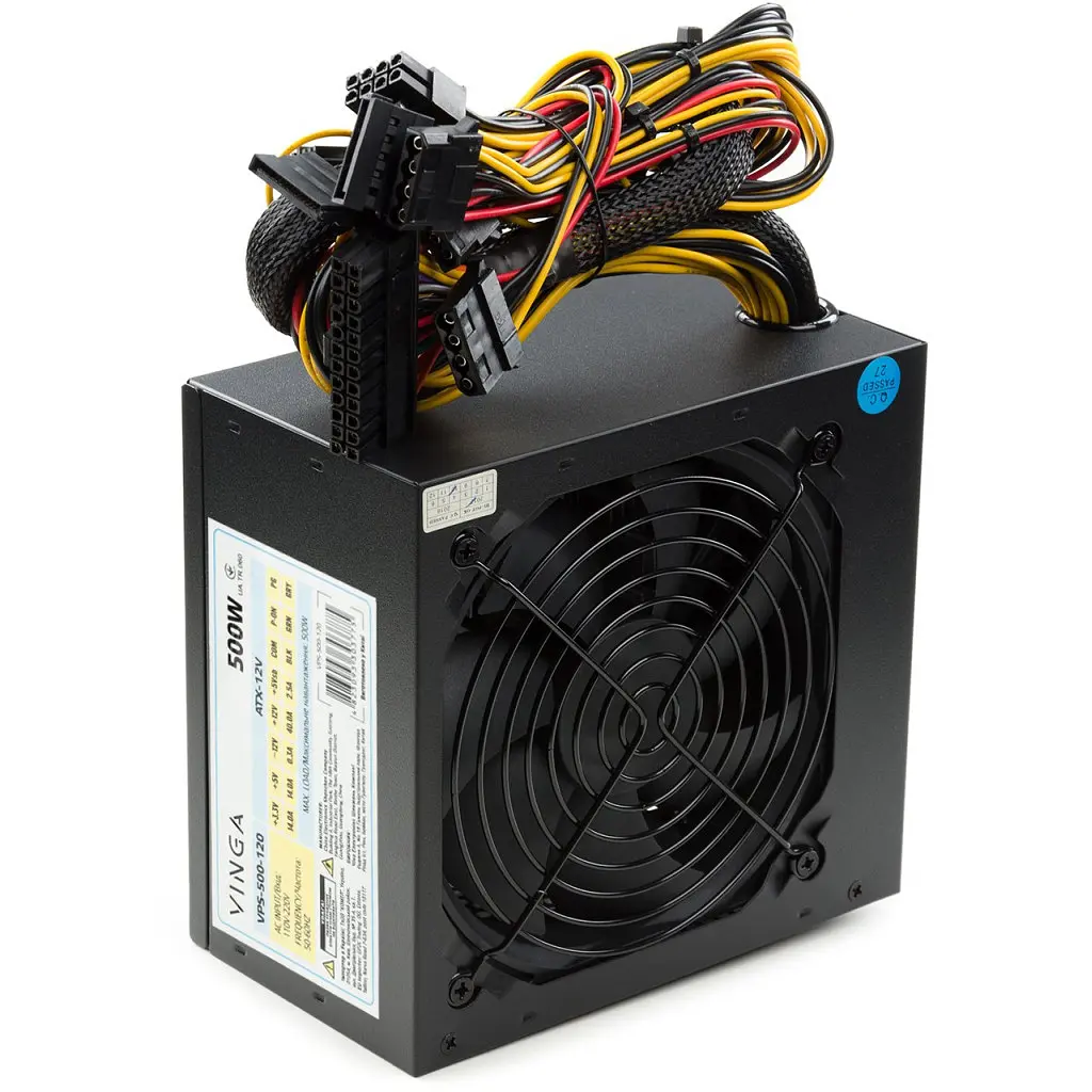 Блок живлення Vinga 500W ОЕМ (VPS-500-120) - фото 10