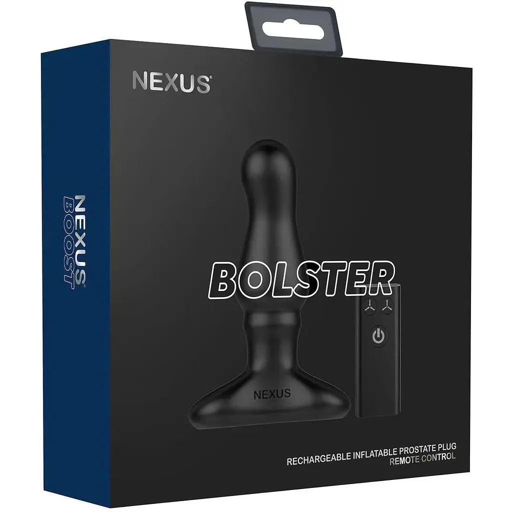 Анальная вибропробка Nexus Bolster с надувной головкой для мужчин пульт ДУ - фото 5