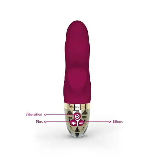 Вібратор-кролик Mystim Hop Hop Bob 16.5 см фуксія - фото 4