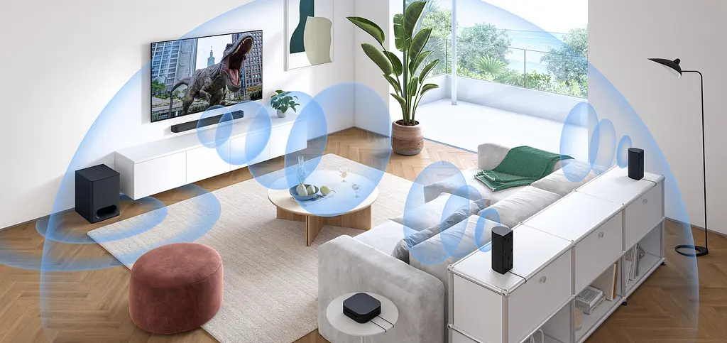 Sony Саундбар HT-S60 1000Вт 5.1 BT HDMI-ARC Optical Sub Dolby Atmos/DTS:X - фото 3