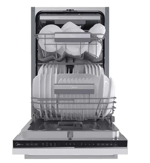 Посудомийна машина MIDEA MID45S160i (вбудована, 45см) - фото 4