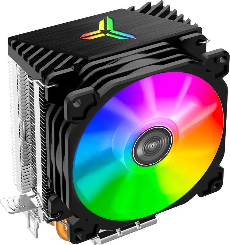 Кулер для процесора Jonsbo CR-1200 (92mm/3pin/2300RPM/30.5Dba/2 тепл. трубки) (CR-1200) - фото 4