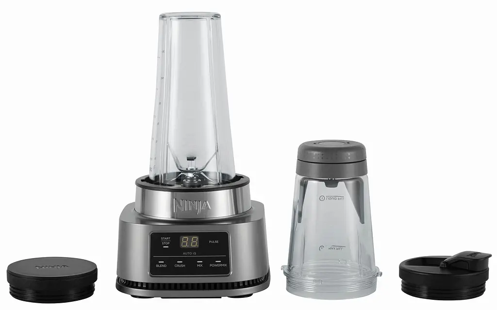 Блендер Ninja Foodi 2-в-1 Power Nutri из Smart Torque с Auto-IQ серебристый (CB100EU) - фото 3