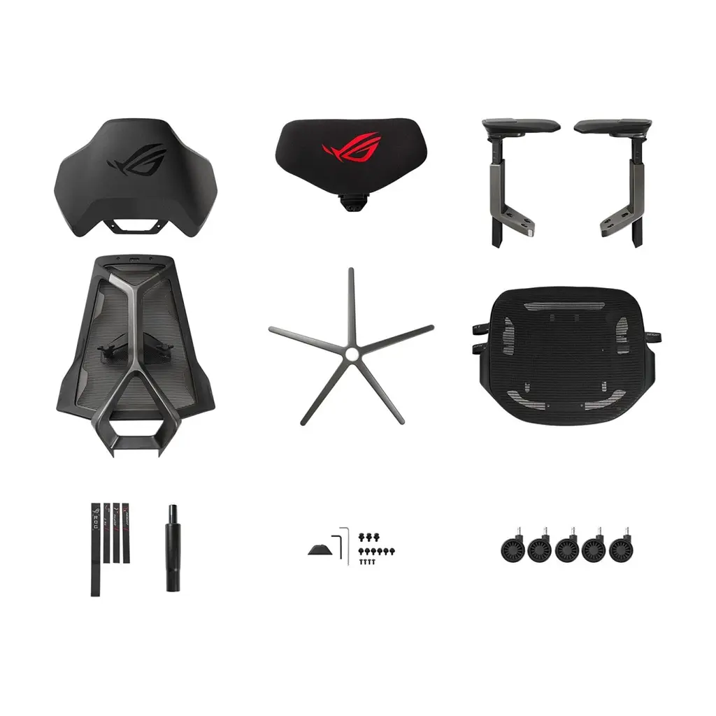 Крісло ігрове ASUS SL400 ROG DESTRIER ERGO (90GC0120-MSG010/020) - фото 7