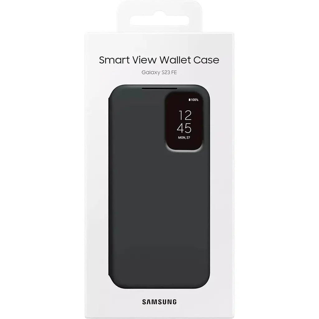 Оригінальний чохол-книжка Samsung для Galaxy S23 FE Clear View Smart Wallet Case Black (EF-ZS711CBEGRU) - фото 5
