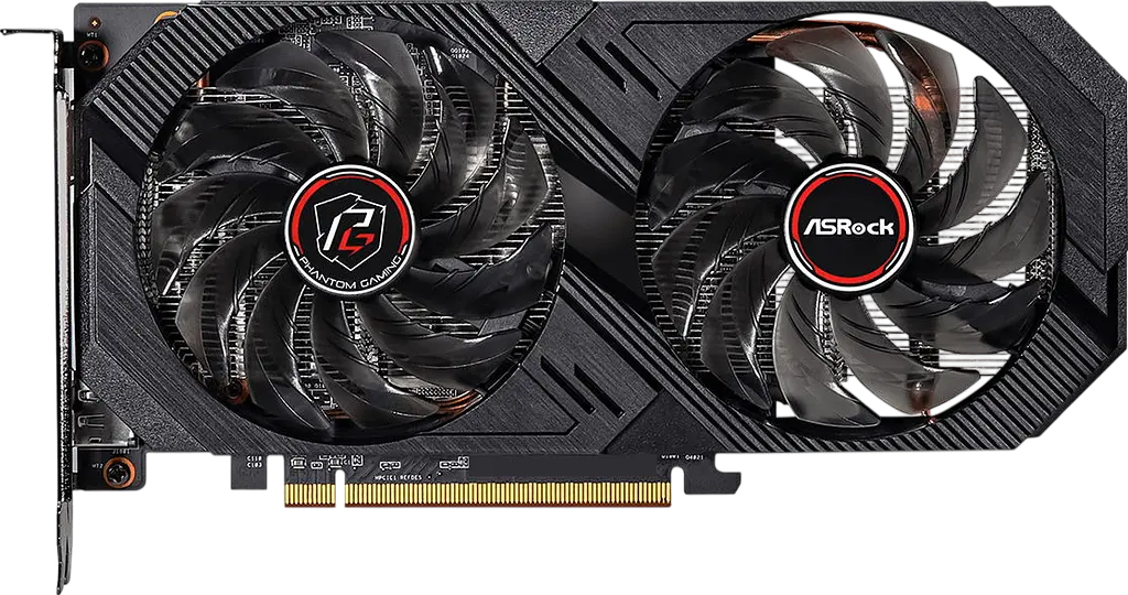 Відеокарта AMD Radeon RX 6500 XT 4GB ASRock Phantom Gaming D OC (RX6500XT PGD 4GO) Б/В - фото 2