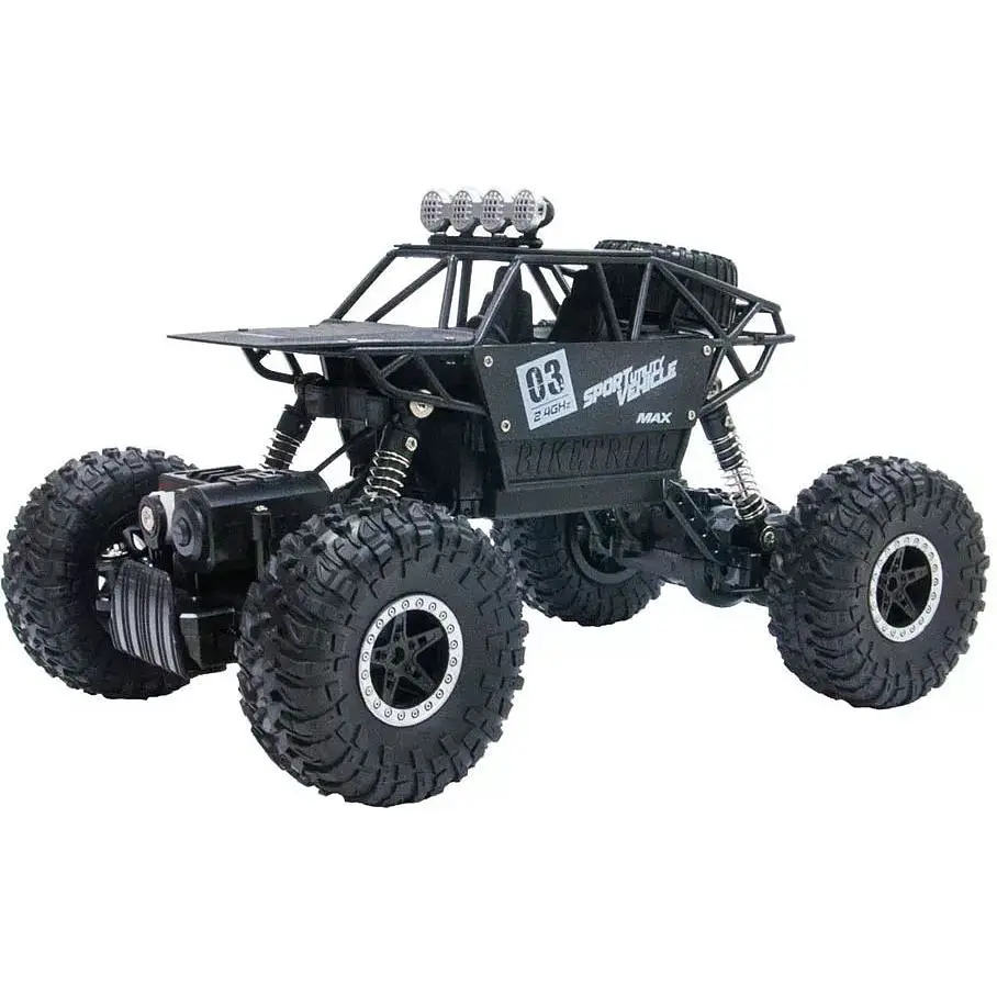 Автомобиль на радиоуправлении Sulong Toys Off-Road Crawler Max Speed черный (SL-112RHMBl) - фото 2