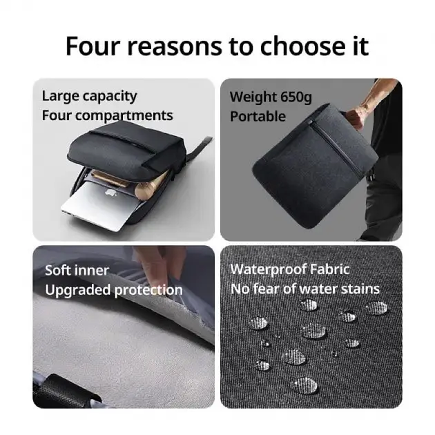 Сумка для ноутбуків до 16 дюймів Ugreen LP664 Laptop Backpack B02 90798 - фото 2