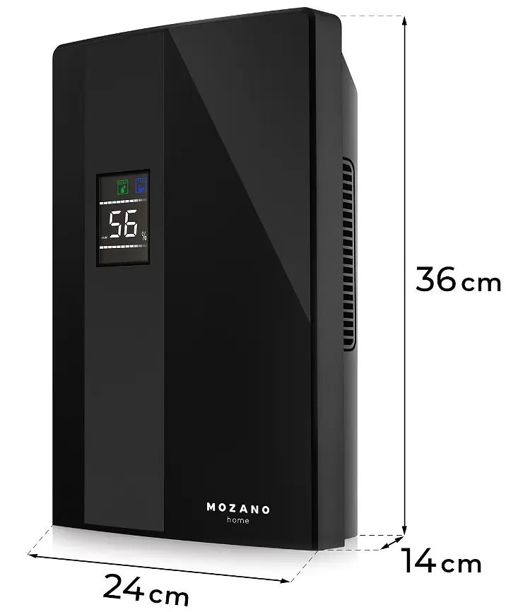 Осушувач повітря Mozano Dry Comfort 90 Вт 2200 мл - фото 4