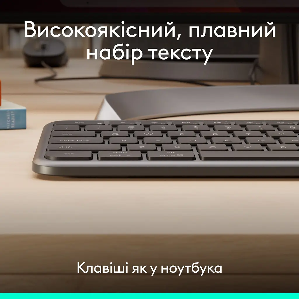 Комплект (клавіатура + миша) Logitech Signature Slim MK620 Combo for Business Graphite (920-013349) [145997] - фото 7