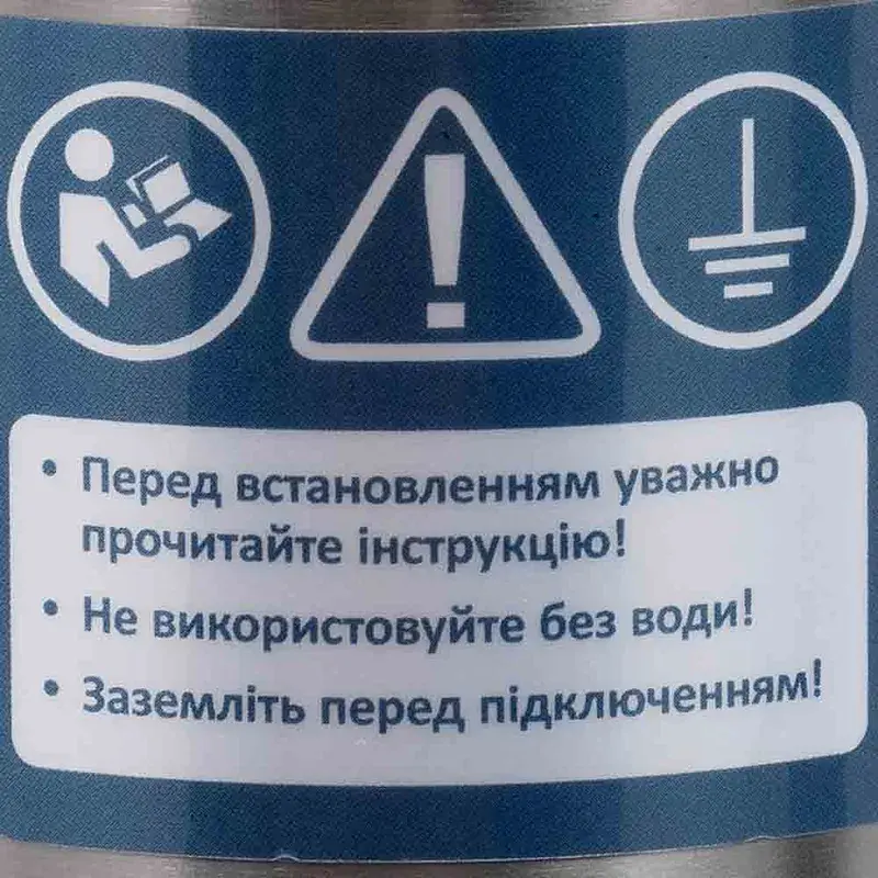 Насос відцентровий свердловинний 1.5кВт H 116(88)м Q 100(60)л/хв Ø102мм (кабель 50м) DONGYIN 4SEm4/16 (777476) - фото 4