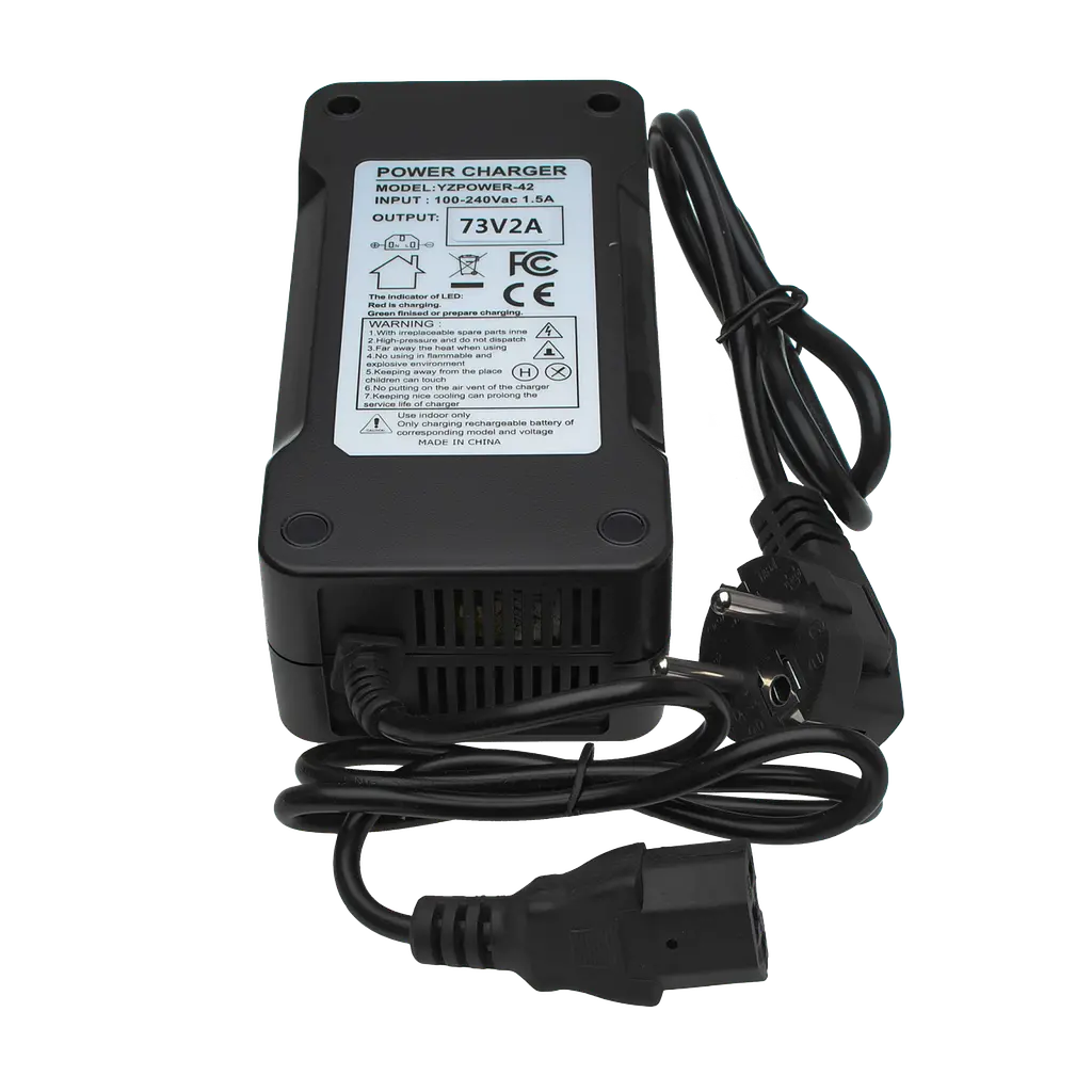 Зарядний пристрій для акумуляторів LiFePO4 60V (73V)-2A-120W - фото 2