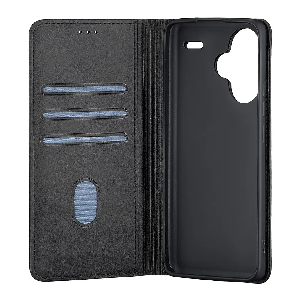 Чохол-книжка Premium Xiaomi Redmi Note 13 Pro Plus Black - фото 2
