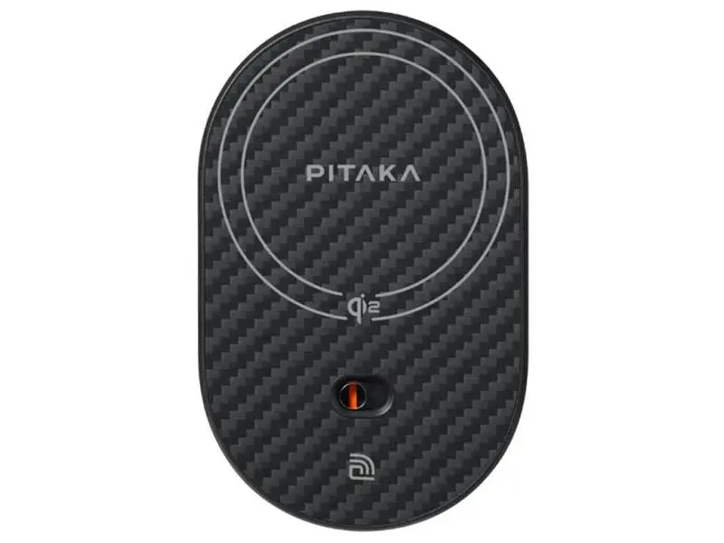 Автомобільний тримач для смартфона Pitaka MagEZ Car Mount Pro 2 Qi2 Car Vent Black (CM2402N) - фото 3