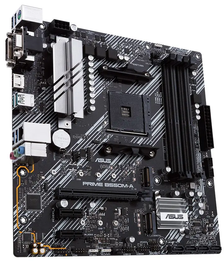 Материнська плата Asus Prime B550M-A Socket AM4 - фото 3