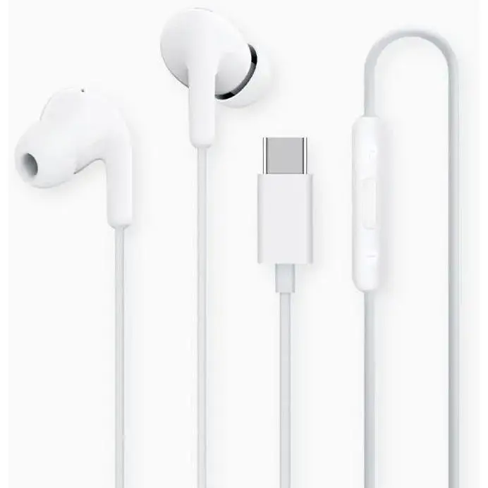 Навушники Xiaomi Type-C Earphones (BHR8931GL) з виходом USB-C білі - фото 2