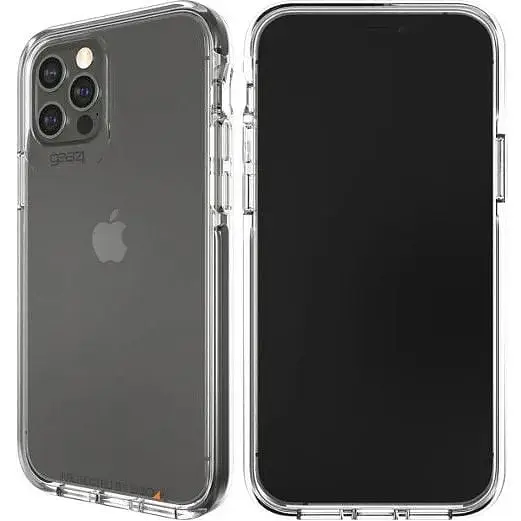 Противоударный чехол Gear4 Piccadilly D3O для iPhone 12 Pro Max (6.7") Black + Прозрачный (702006066) - фото 2