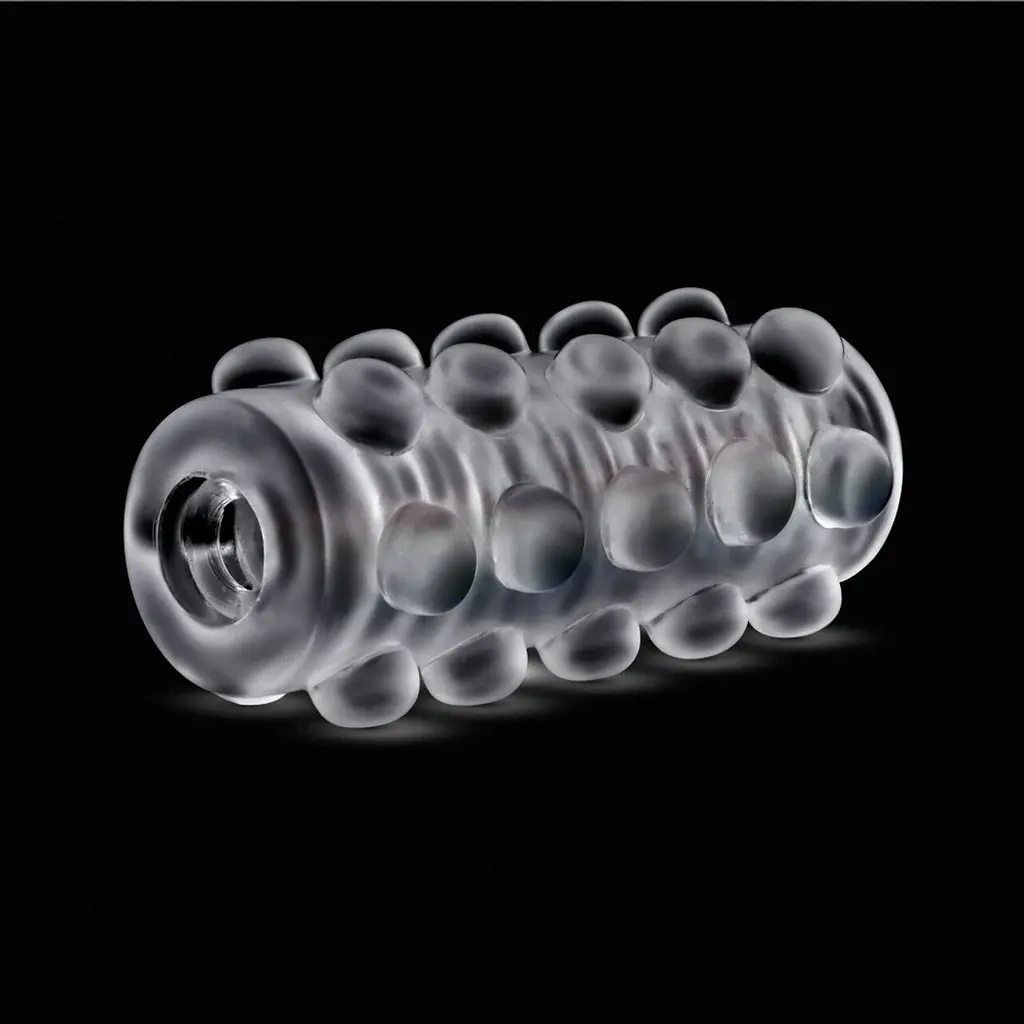 Мастурбатор Blush Rize - Swich Glow in the Dark Masturbator Clear, двосторонній, світиться в темряві - фото 9