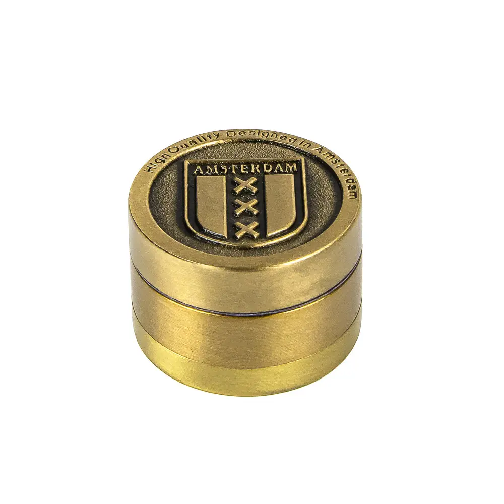 Гриндер для подрібнення тютюну HL-246 High Quality Designed Gold (10927) - фото 2