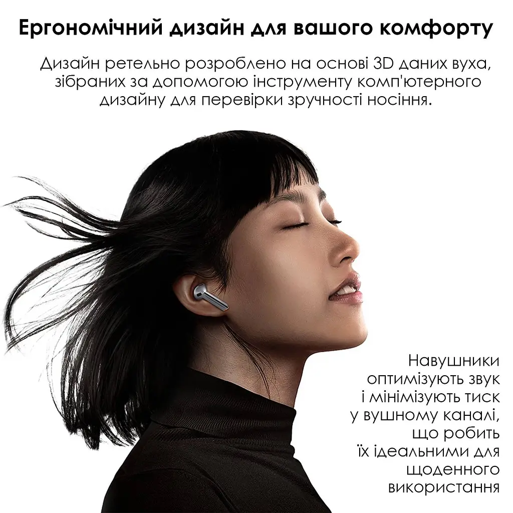 Бездротові навушники Inspire Buds3 Black - фото 6