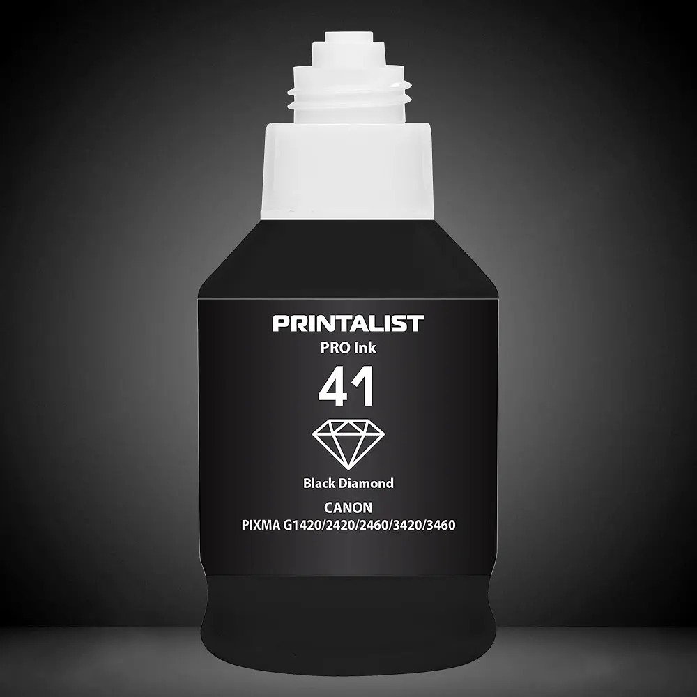 Чорнило PRINTALIST GI-41 для Canon Pixma G2420/3420 190г Black пігментне (PL41BP) - фото 5