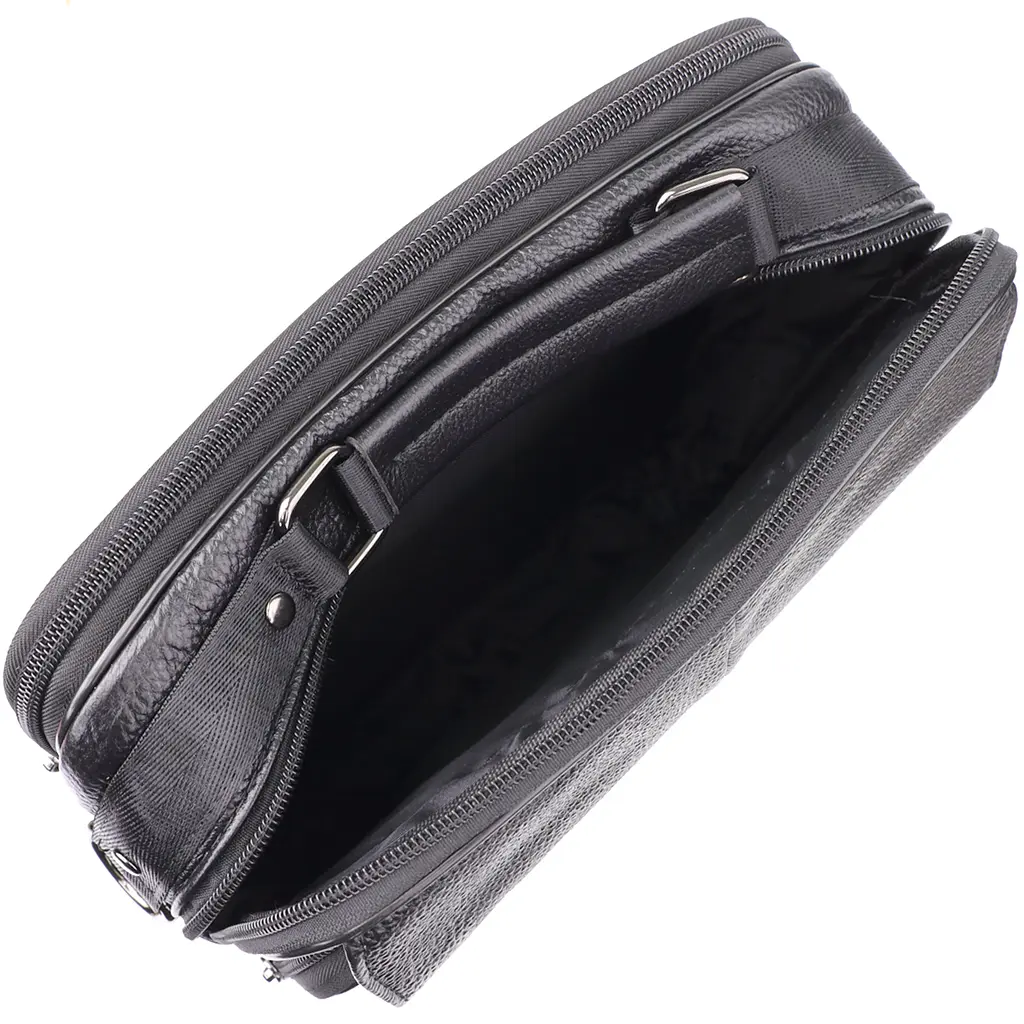 Мужская сумка с ручкой для переноса в руке из натуральной кожи Vintage 27х33х9,5 см sum0027493 - фото 7
