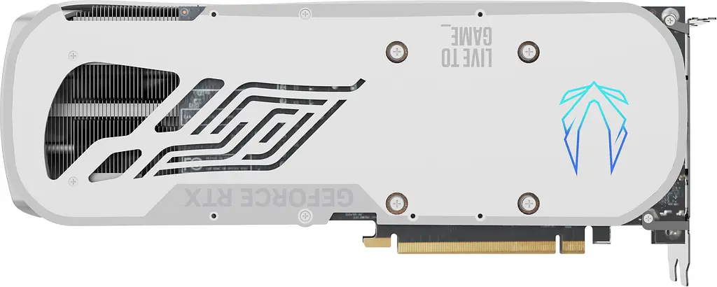 Видеокарта Zotac RTX 4070 Ti SUPER 16Gb Trinity OC White Edition (ZT-D40730Q-10P) (GDDR6X, 256 bit, PCI-E v4.0) Б/у - фото 5