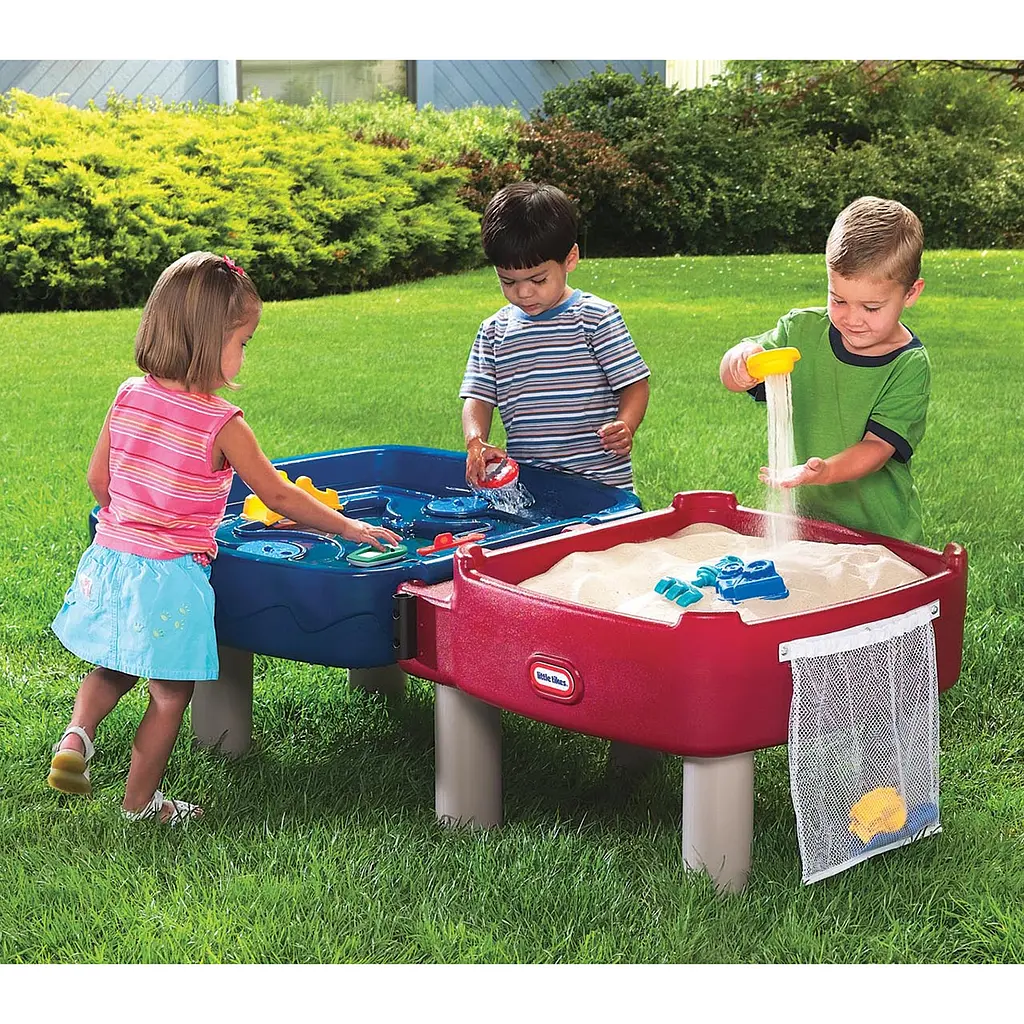 Песочница-стол Little Tikes 2в1 Играем и рисуем (451T10060) - фото 4