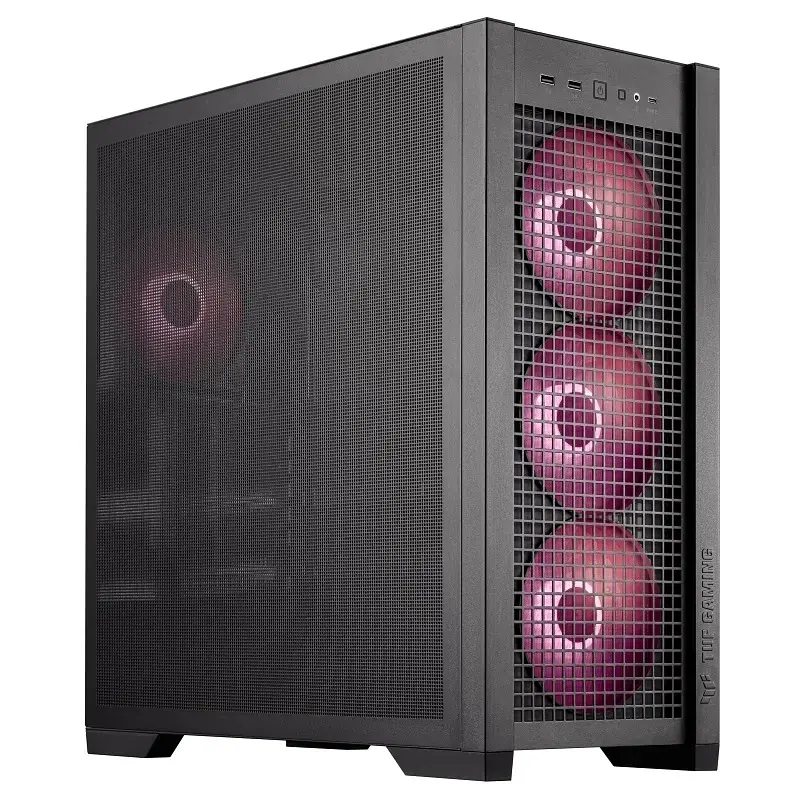 Корпус для ПК ASUS TUF Gaming GT302 ARGB Black (90DC00I0-B19000) - фото 5