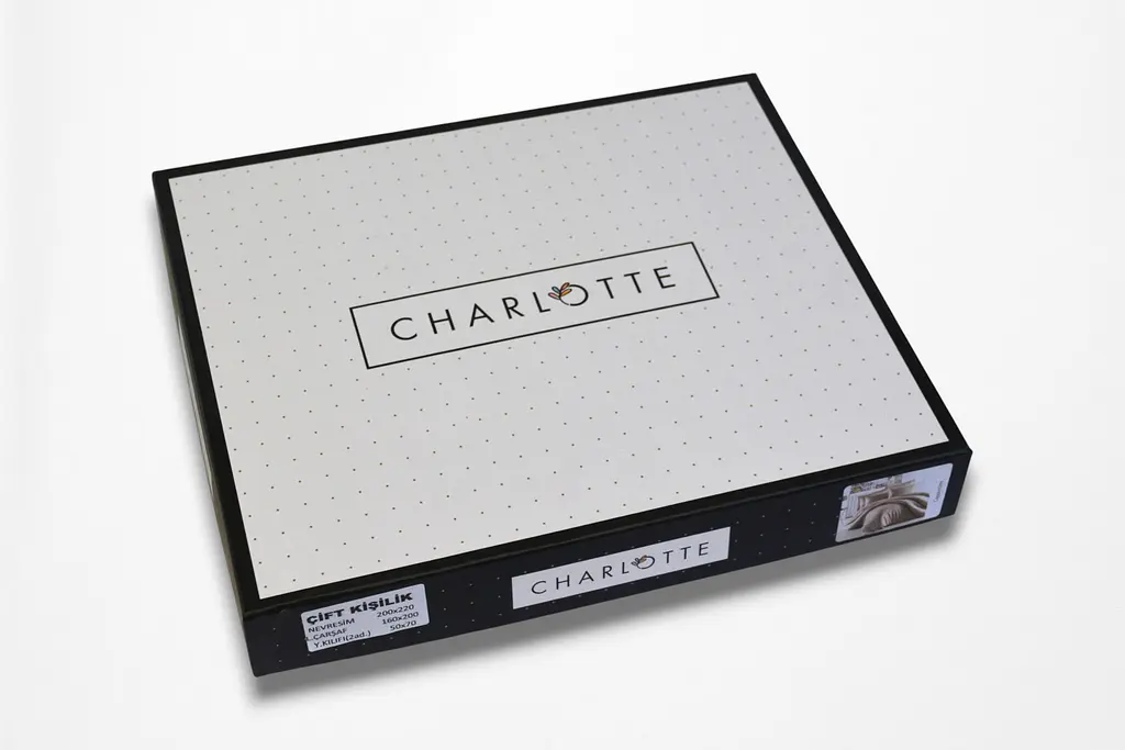 Постільна білизна Charlotte Murdum Сатин-Stripe / простирадло на резинці 180x200см Cotton Shine pbe0052110 - фото 5