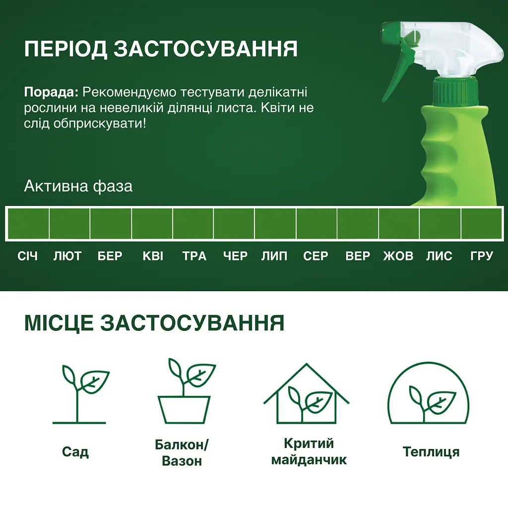 Спрей від хвороб і шкідників COMPO Complete® 2 в 1 500 мл - фото 6