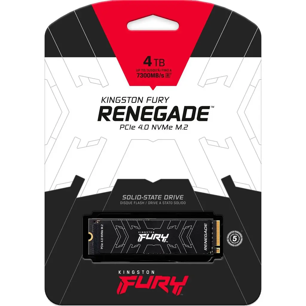 SSD накопичувач Kingston FURY Renegade 4TB [SFYRD/4000G] [130579] - фото 4
