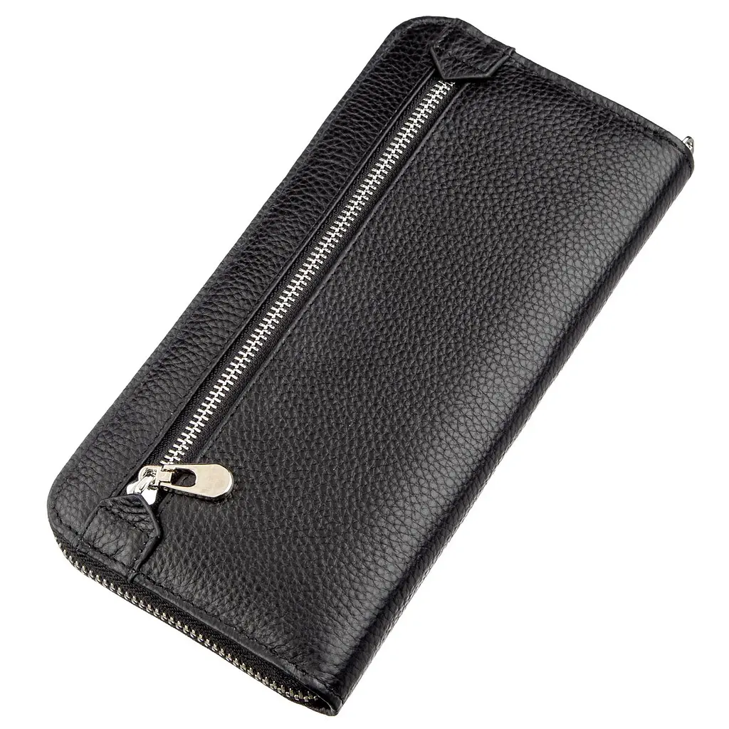 Жіночий шкіряний гаманець-клатч ST Leather 10х20 см acs0015899 - фото 2