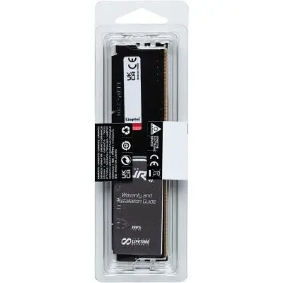 Модуль памяти для компьютера DDR5 32GB 5600 MHz Beast Black EXPO Kingston Fury (ex.HyperX) (KF556C36BBE-32) - фото 6