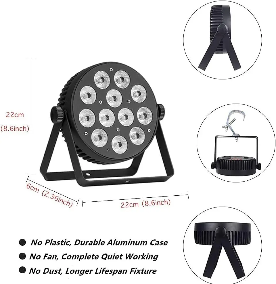 Сценічний світлодіодний світильник Par - фото 2