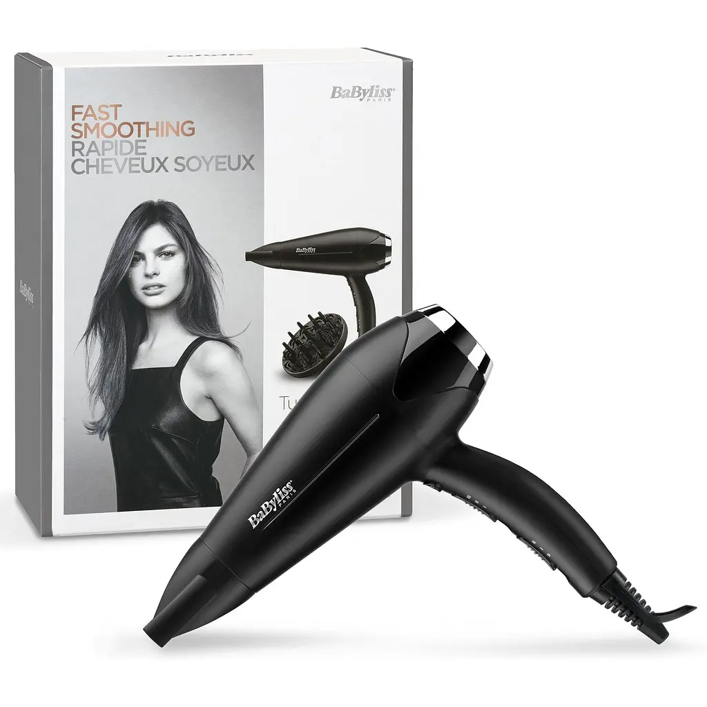 Фен Babyliss 2200 Вт чорний (D572DE) - фото 5