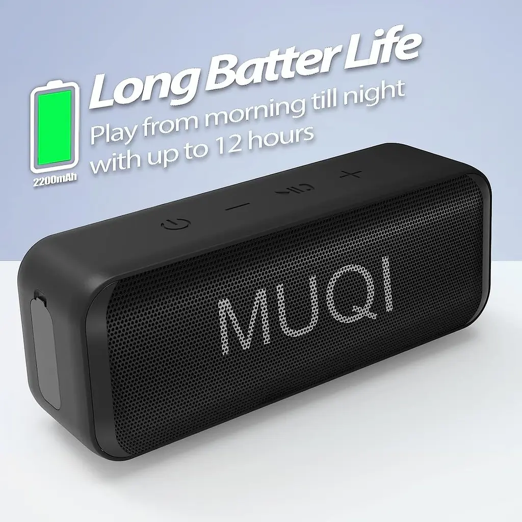 Беспроводные портативные динамики Bluetooth MUQI - фото 4