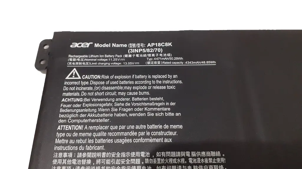 Акумулятор для ноутбука Acer Swift 3 SF314-57G SF314-32 SF314-42 SF314-58G SF314-59 (AP18C8K 11.25V 50.29Wh) - фото 3